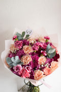 Bouquet Claveles redondo